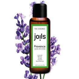 Lavender essential oil from the Provence region, with a calming and soothing aroma. Contains natural ingredients.
