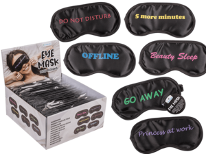 Eye Mask with English slogans,