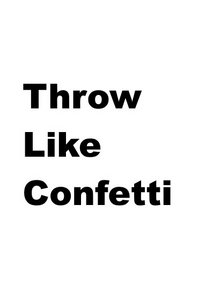Sustainable postcard Throw like confetti
