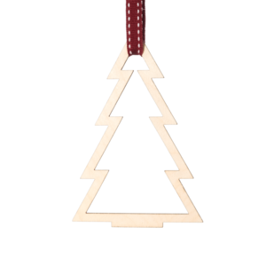 Kerstboom, hout - 2st