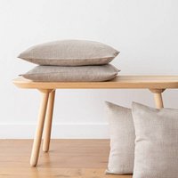 Linen Cushion Cover Natural Lara