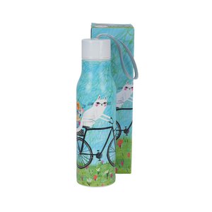 DUO CATS Thermal Bottle 500ml, BICYCLE, giftbox