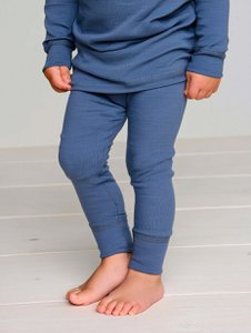 Wollen Baby- kinderbroek - Merinowol - Vintage Indigo
