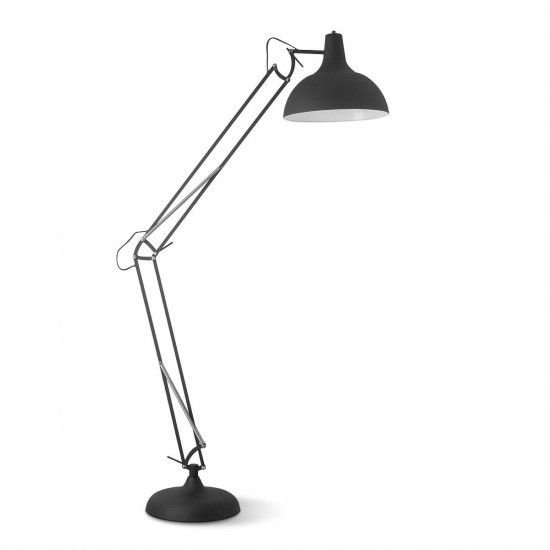 Furny vloerlamp classic zwart