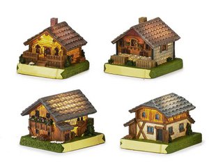 Haus aus Poly, 5x5x4cm