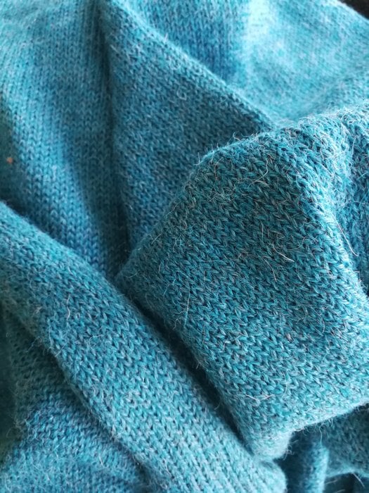 Alpaca Scarf XL Ocean Blue