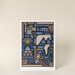 Kunstpuslespil + kunsttryk: Alexander Isakov