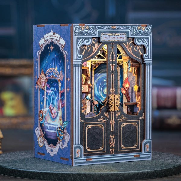 3D Boeknook Ziel Reisbureau Kit voor Stadsliefhebbers