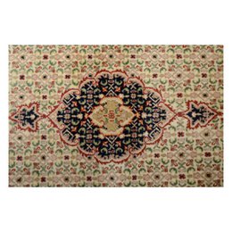 Bajar Hand knotted Grain Brown Area Rug