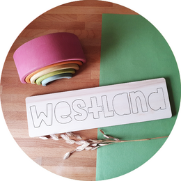 Wooden puzzle Westland
