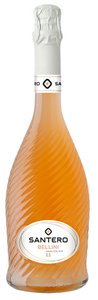 Santero Twist Vin-Up Bellini Alcohol Free 0.0% 075LTR-Ducrear--