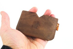 Card holder - Brown