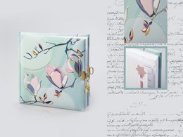 Rosa Luxus-Wellness-Geschenkbox: Magnolie