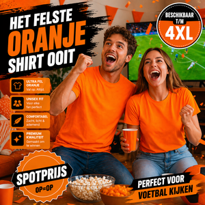 HS Orange T-Shirt - The Brightest Shirt Ever - In 7 Sizes!
