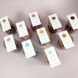 Herbstkollektion, Siegelwachsperlen im Glasbehälter x3 Pack | Briefumschlag | Hobbys | Schreibwaren