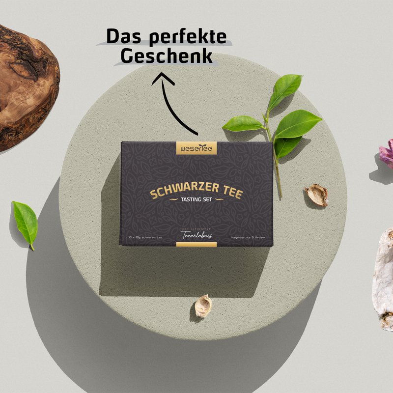 Tee smagesæt - Schwarzer Tee