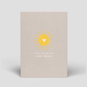 Birthday card - fair, ecological and sustainable