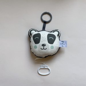 Panda nomadisches musikalisches Minikissen