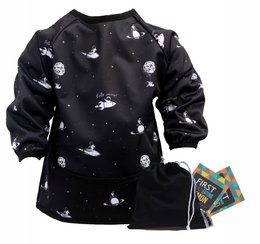 Snazzy Kid Wasserdichte Langarm-Lätzchen