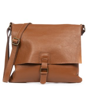 Florence Artegiani. Abbadia Woman Satchel Bag. Genuine Leather Dollaro