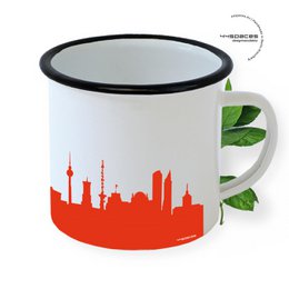 Coppa smaltata di Berlino. orizzonte
