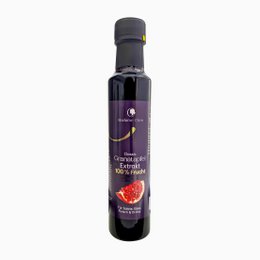  Pomegranate extract (250 ml) - A rich, dark red pomegranate vinegar with a tart, tangy flavor. Made from high-quality pomegranates.