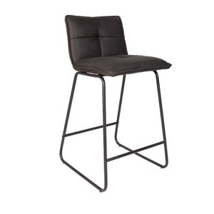 Barkruk Jeremy antraciet