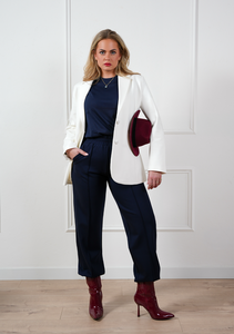 The Essential Blazer – Crème