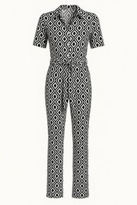 Stylish Jumpsuit Black and White