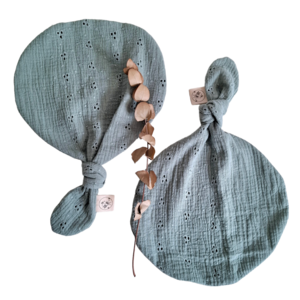 Handmade “Less Waste” Cuddle Cloth – 100% Cotton Embroidery