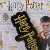Harry Potter © Logo - Aufnäher, Bügelbild, Aufbügler, Applikationen, Patches, Flicken, Zum Aufbügeln