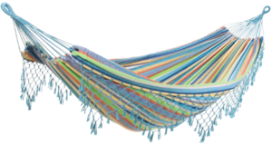 Tweepersoons hangmat met franjes