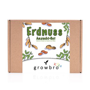 growbro kids pinda kweekset, tuinontdekkingsset, onderzoeker kinderen, cadeau voor kinderen, kinderverjaardagscadeau, experiment om mee te nemen