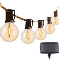7.5 meter SOLAR light cord with 25 LED lamps
