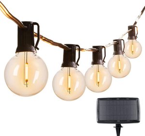 7,5 meter SOLAR lichtsnoer met 25 LED lampen
