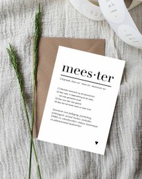 A6 Postkarte || Meister