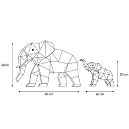 DIY Elephants Mama & Baby – Pink