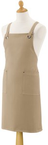 Artisan Gerecycled Keukenschort met Zakken Kameel 72 x 85