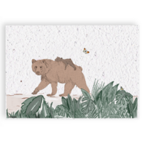 Growth map Mother bear with little bear