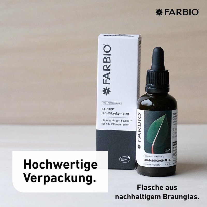 FARBIO® organisk mikrokompleks | Healing for dine planter | Premium flydende gødning