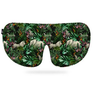 Jungle zijden slaapmasker