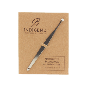 Alternative to cotton swab, stainless steel