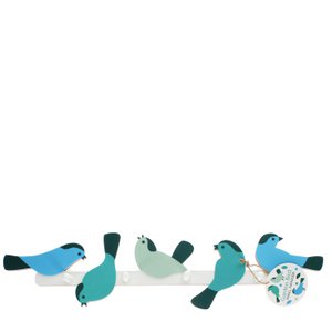 Houten muurhanger - Tuinvogel