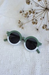 Lunettes de soleil | lunettes de soleil | Olive - Blanc