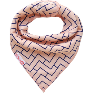 Spitzlätzchen Zickzack - Baby Lätzchen