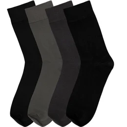 Bamboo men's socks in navy blue and black colors, size 39-44, made of 85% bamboo material.
