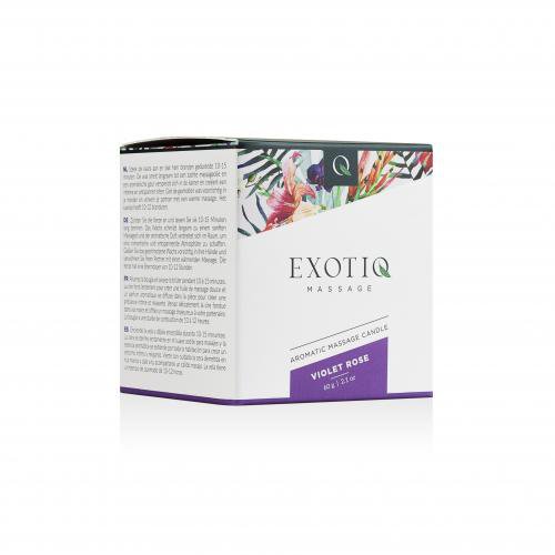 Exotiq - Massagelys Violet Rose - 60g