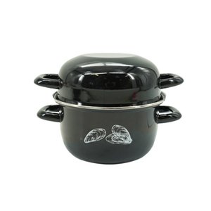 Geëmailleerde mosselpot 20,5 x 26 x 17,5 cm Fackelmann