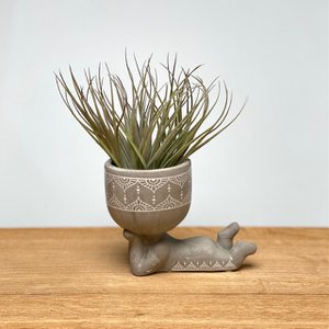 Fauler Airplant-Mann (grau)