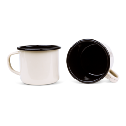 0,35l Emaille Kaffeebecher | Ebene B.
